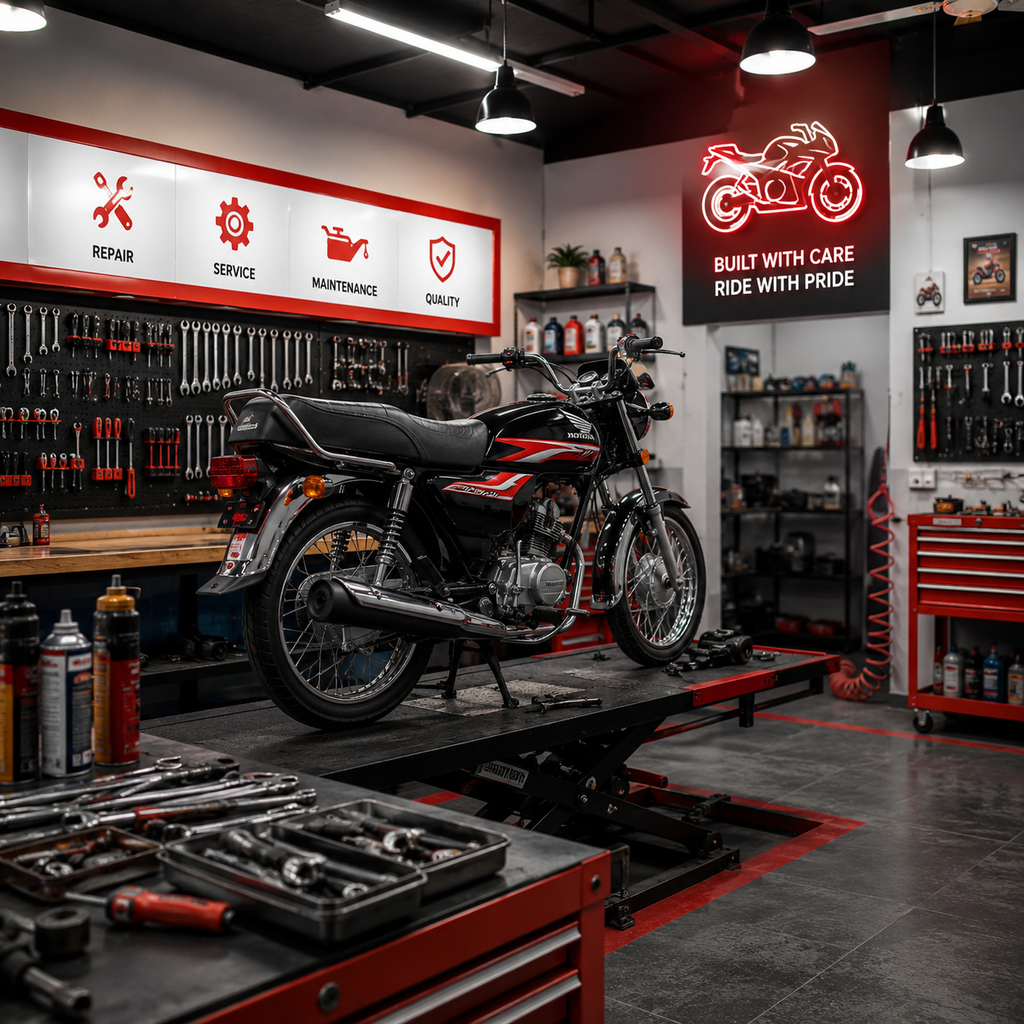 Bilal Honda Workshop service area